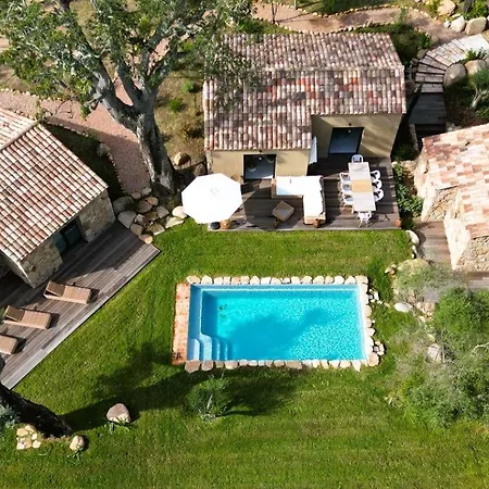 Domaine De Gialla Bergerie I Pini, 8 Pers, Piscine Chauffee, 10 Mn Villa Arraggio